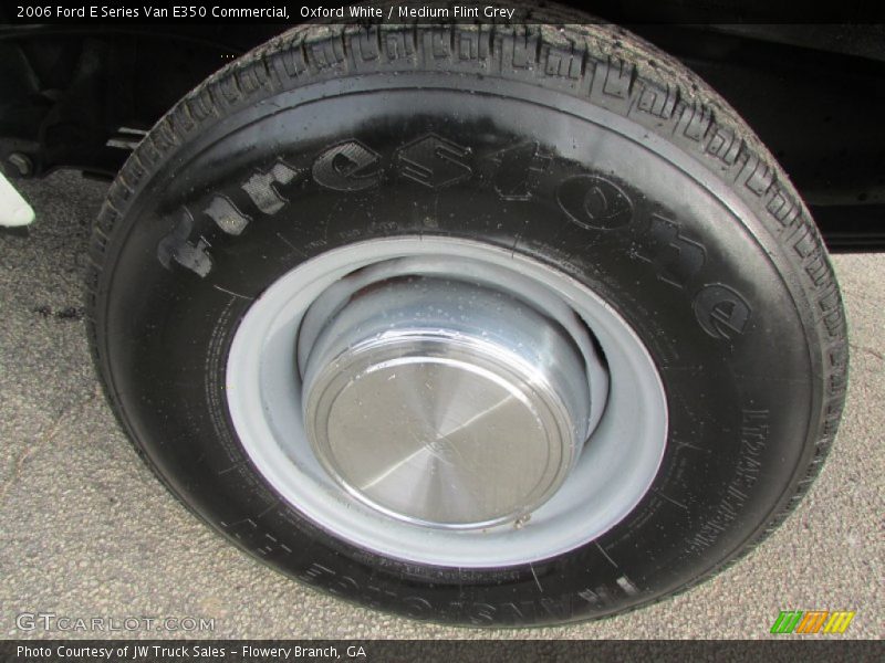 Oxford White / Medium Flint Grey 2006 Ford E Series Van E350 Commercial