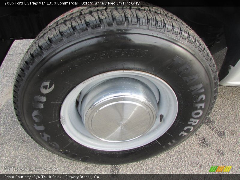 Oxford White / Medium Flint Grey 2006 Ford E Series Van E350 Commercial