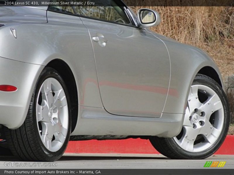 Millennium Silver Metallic / Ecru 2004 Lexus SC 430