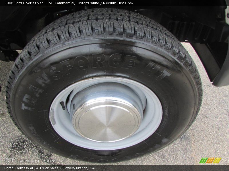 Oxford White / Medium Flint Grey 2006 Ford E Series Van E350 Commercial