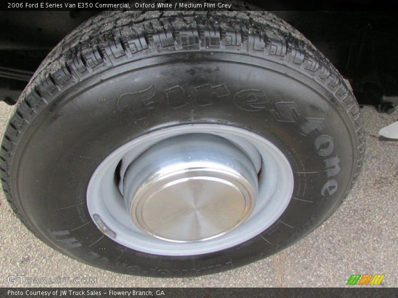 Oxford White / Medium Flint Grey 2006 Ford E Series Van E350 Commercial
