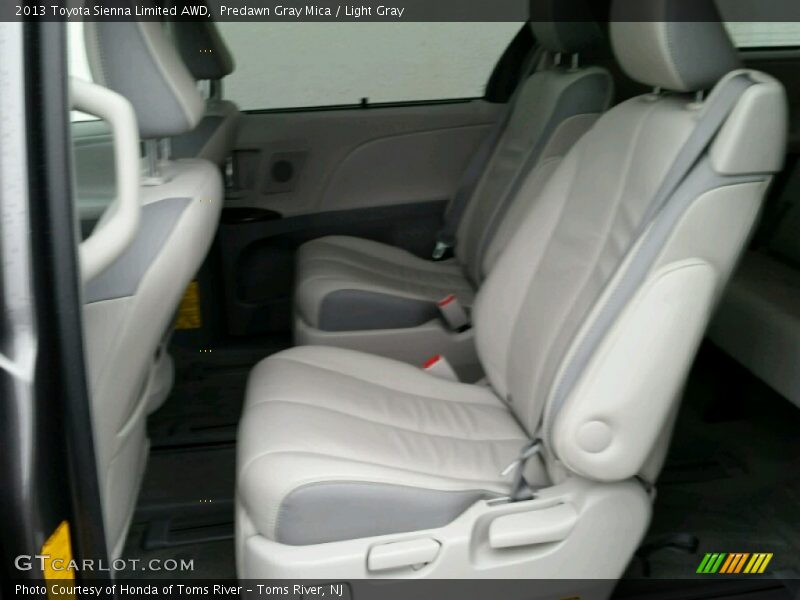 Predawn Gray Mica / Light Gray 2013 Toyota Sienna Limited AWD