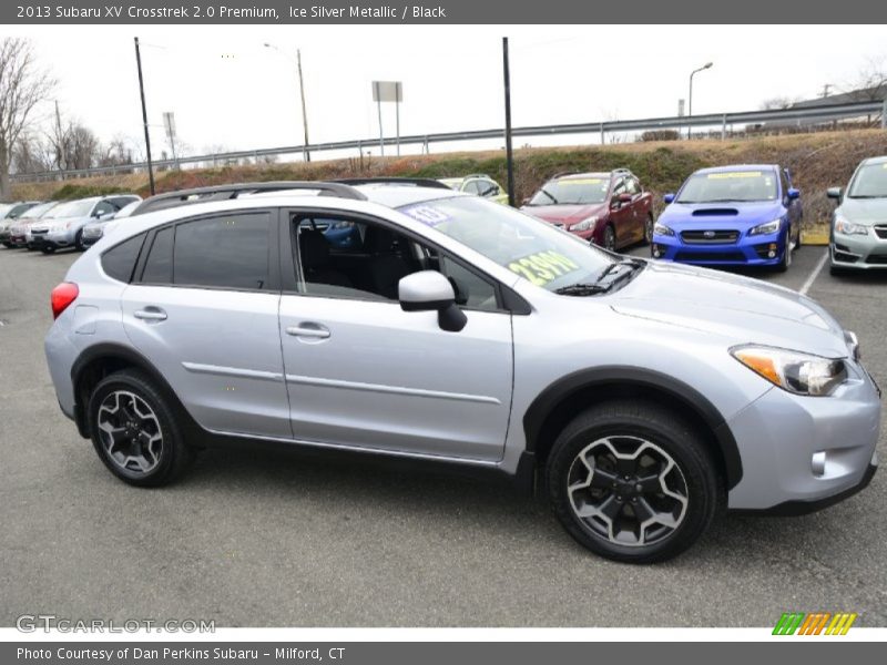 Ice Silver Metallic / Black 2013 Subaru XV Crosstrek 2.0 Premium