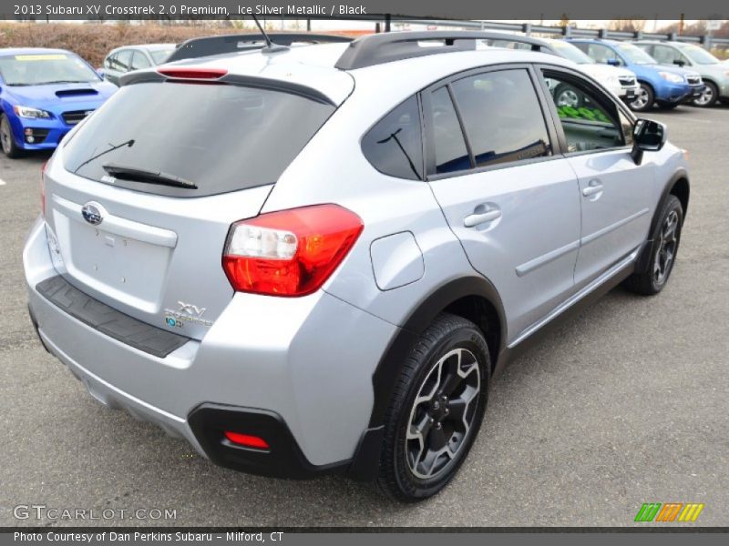 Ice Silver Metallic / Black 2013 Subaru XV Crosstrek 2.0 Premium