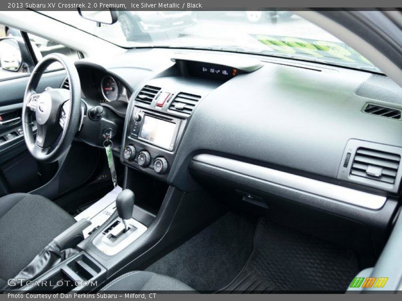 Ice Silver Metallic / Black 2013 Subaru XV Crosstrek 2.0 Premium