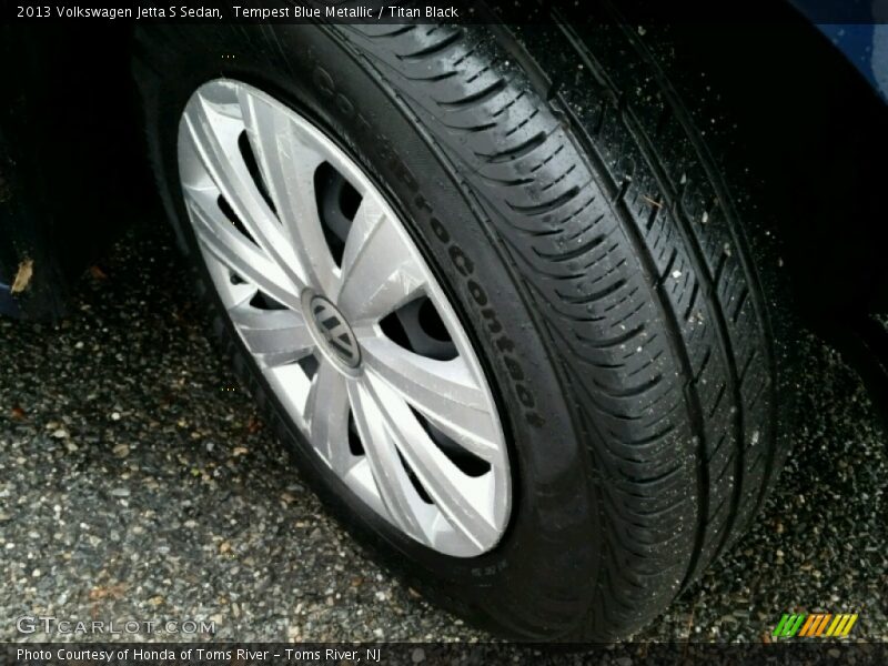 Tempest Blue Metallic / Titan Black 2013 Volkswagen Jetta S Sedan