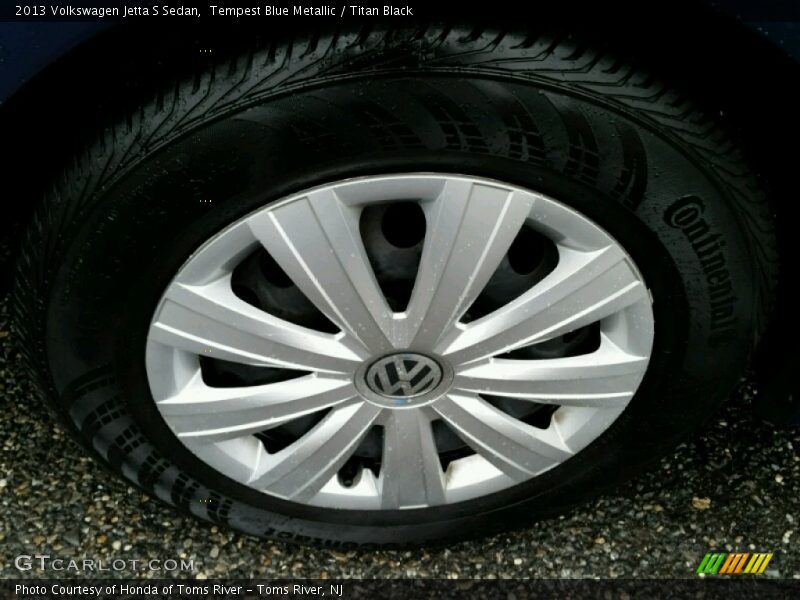 Tempest Blue Metallic / Titan Black 2013 Volkswagen Jetta S Sedan