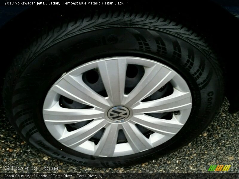 Tempest Blue Metallic / Titan Black 2013 Volkswagen Jetta S Sedan