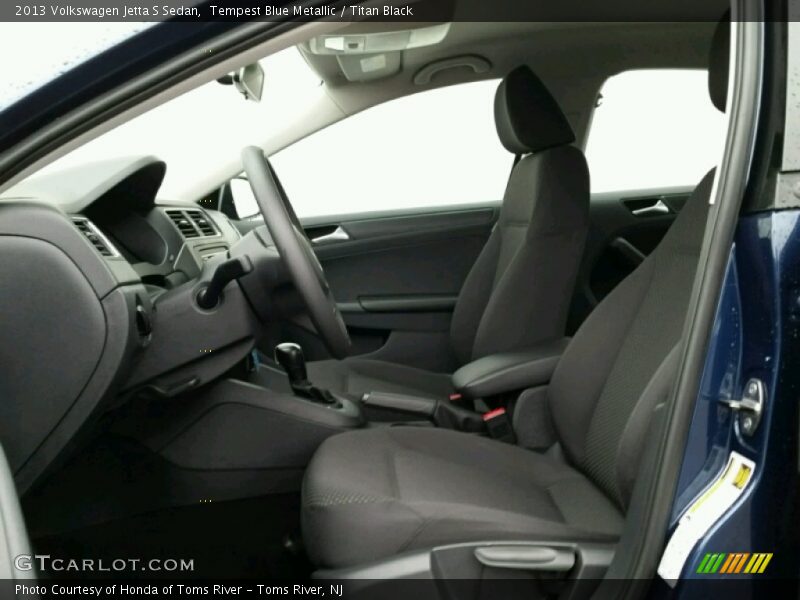 Tempest Blue Metallic / Titan Black 2013 Volkswagen Jetta S Sedan