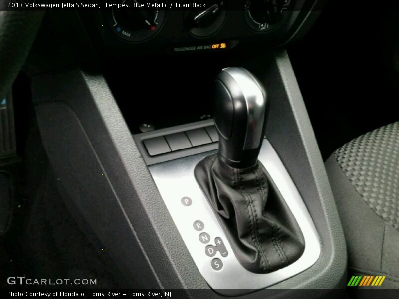 Tempest Blue Metallic / Titan Black 2013 Volkswagen Jetta S Sedan