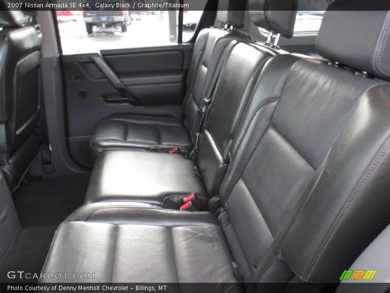 Galaxy Black / Graphite/Titanium 2007 Nissan Armada SE 4x4