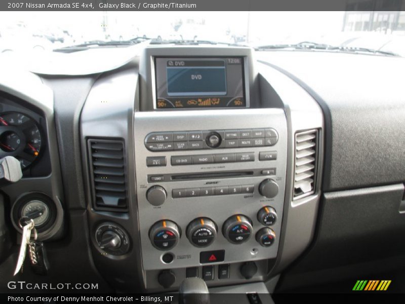 Galaxy Black / Graphite/Titanium 2007 Nissan Armada SE 4x4