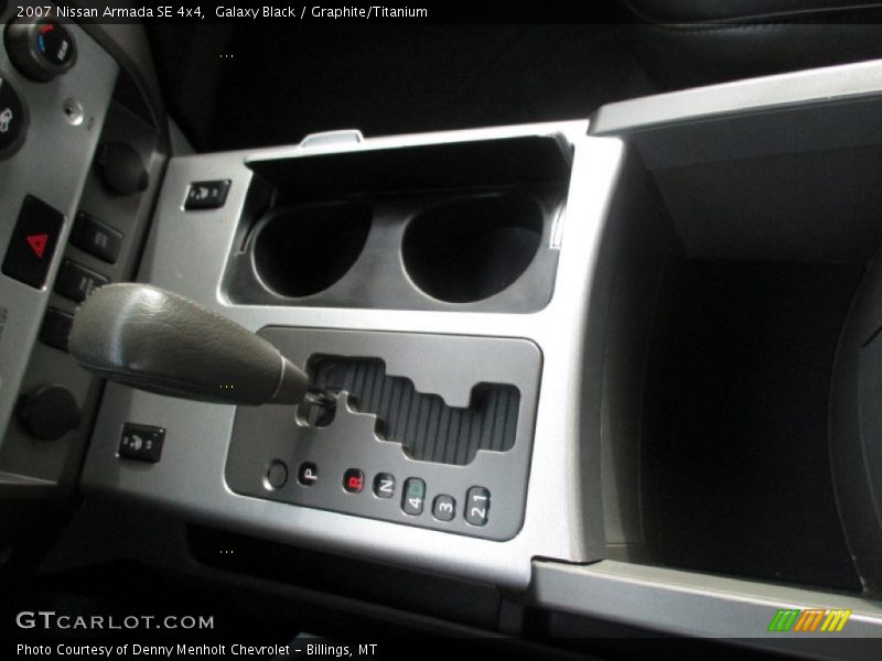 Galaxy Black / Graphite/Titanium 2007 Nissan Armada SE 4x4