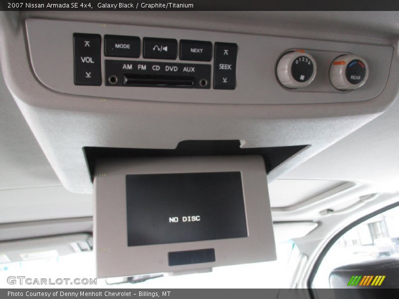 Galaxy Black / Graphite/Titanium 2007 Nissan Armada SE 4x4