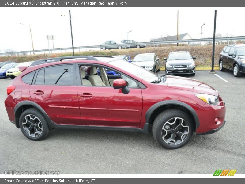 Venetian Red Pearl / Ivory 2014 Subaru XV Crosstrek 2.0i Premium