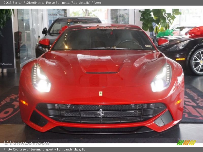 Rosso Berlinetta (Red Metallic) / Nero 2013 Ferrari F12berlinetta