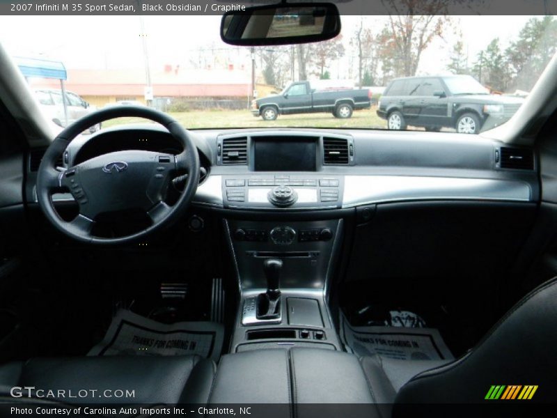 Black Obsidian / Graphite 2007 Infiniti M 35 Sport Sedan