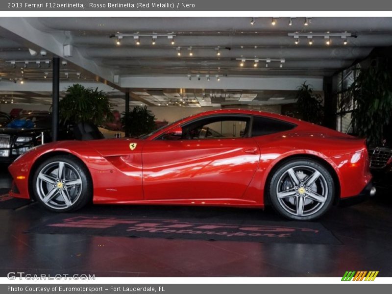 Rosso Berlinetta (Red Metallic) / Nero 2013 Ferrari F12berlinetta