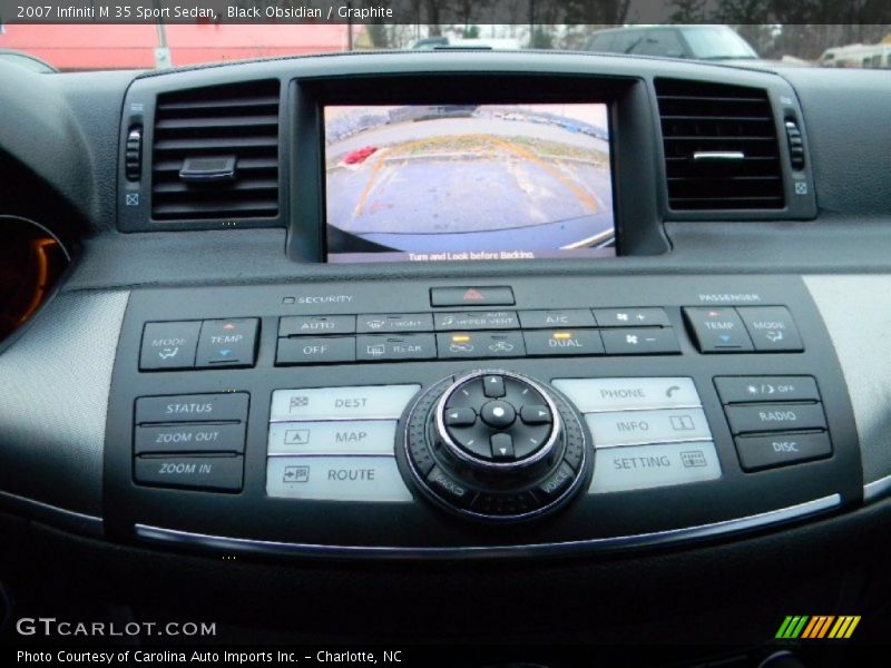 Black Obsidian / Graphite 2007 Infiniti M 35 Sport Sedan