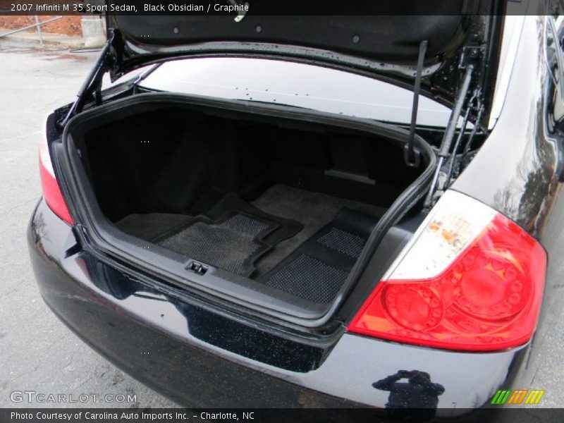 Black Obsidian / Graphite 2007 Infiniti M 35 Sport Sedan
