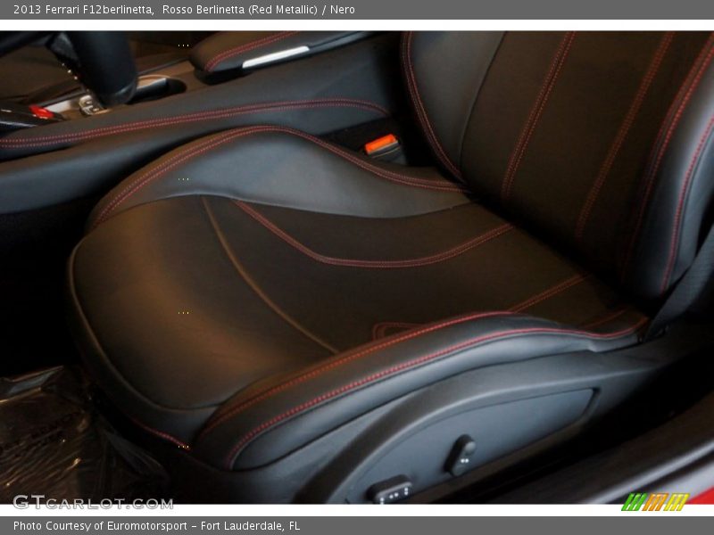 Front Seat of 2013 F12berlinetta 