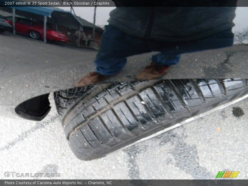 Black Obsidian / Graphite 2007 Infiniti M 35 Sport Sedan