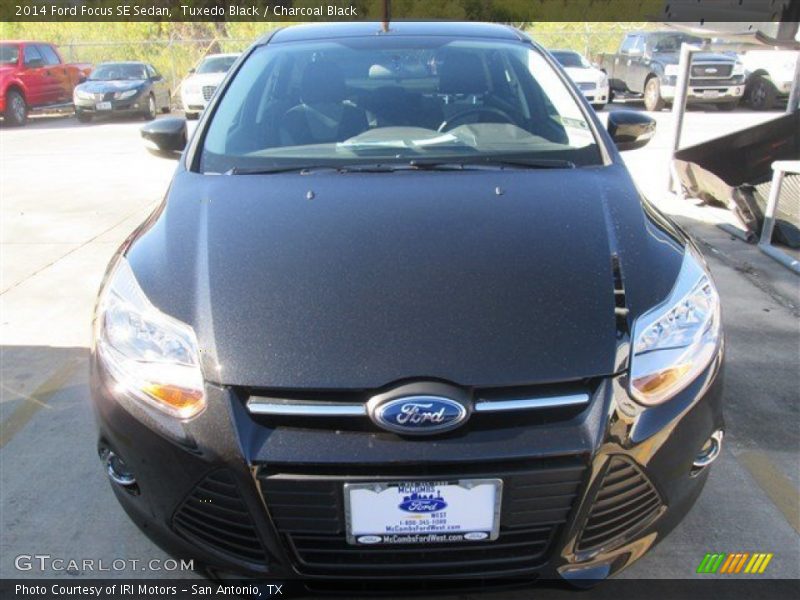 Tuxedo Black / Charcoal Black 2014 Ford Focus SE Sedan