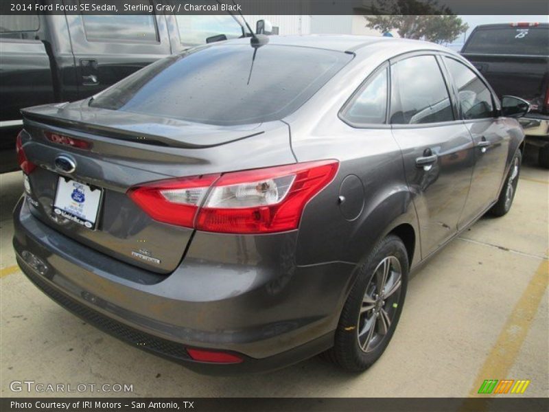 Sterling Gray / Charcoal Black 2014 Ford Focus SE Sedan