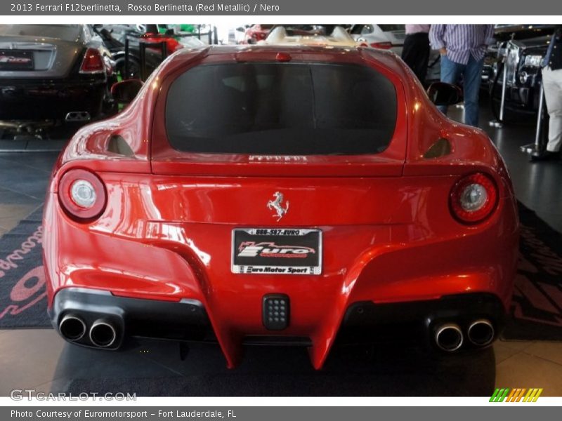 Rosso Berlinetta (Red Metallic) / Nero 2013 Ferrari F12berlinetta