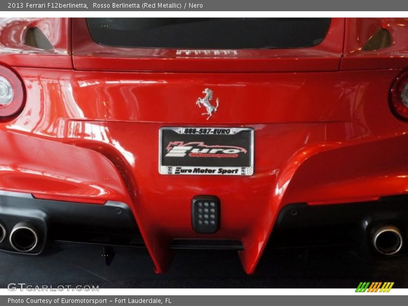 Rosso Berlinetta (Red Metallic) / Nero 2013 Ferrari F12berlinetta