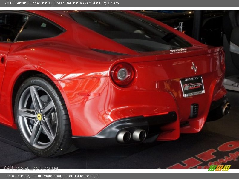 Exhaust of 2013 F12berlinetta 