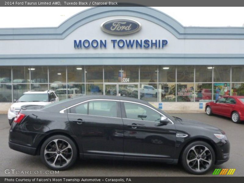 Tuxedo Black / Charcoal Black 2014 Ford Taurus Limited AWD