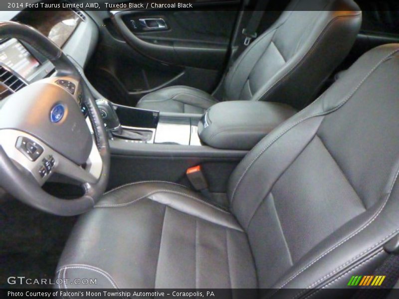 Front Seat of 2014 Taurus Limited AWD
