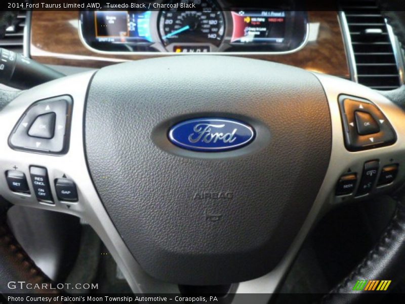 Tuxedo Black / Charcoal Black 2014 Ford Taurus Limited AWD