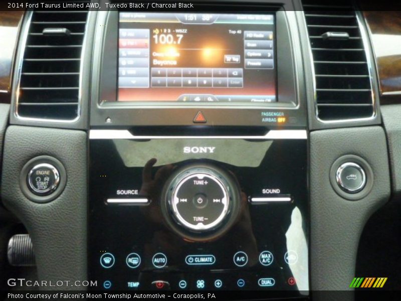 Tuxedo Black / Charcoal Black 2014 Ford Taurus Limited AWD
