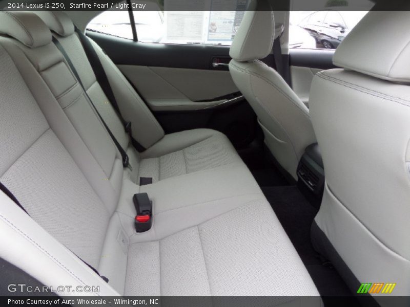 Starfire Pearl / Light Gray 2014 Lexus IS 250