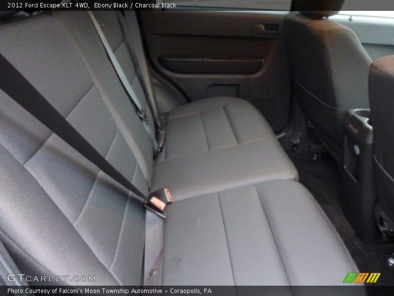 Ebony Black / Charcoal Black 2012 Ford Escape XLT 4WD