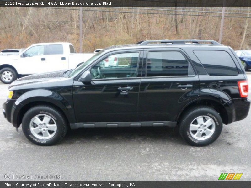 Ebony Black / Charcoal Black 2012 Ford Escape XLT 4WD