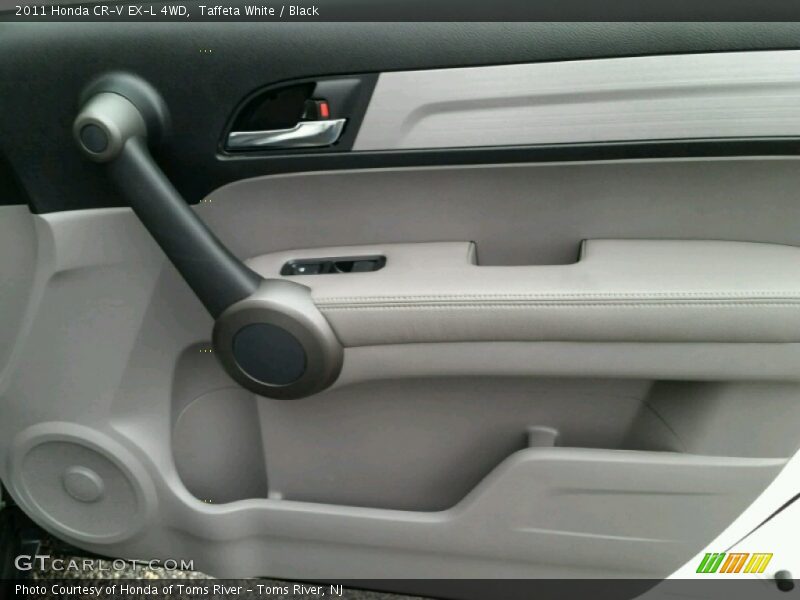 Taffeta White / Black 2011 Honda CR-V EX-L 4WD