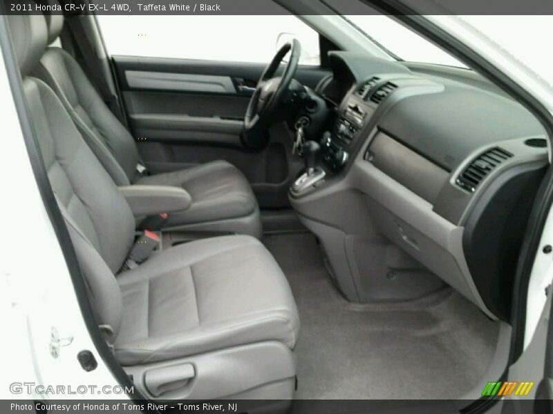 Taffeta White / Black 2011 Honda CR-V EX-L 4WD