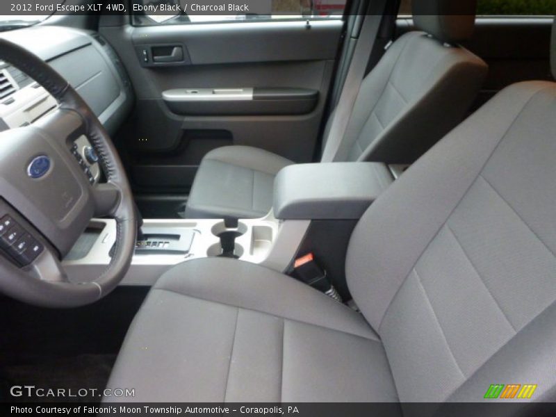 Ebony Black / Charcoal Black 2012 Ford Escape XLT 4WD