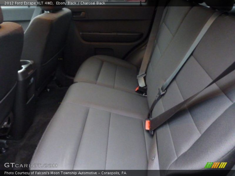 Ebony Black / Charcoal Black 2012 Ford Escape XLT 4WD