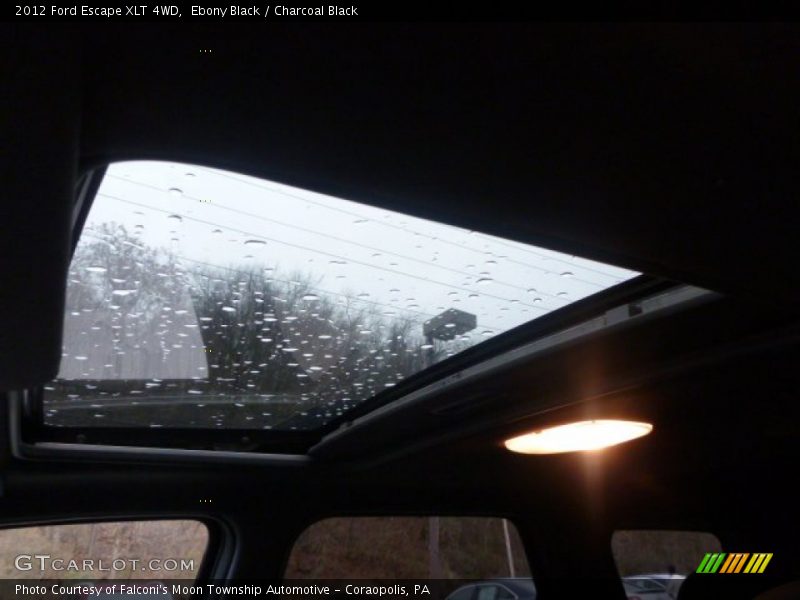 Ebony Black / Charcoal Black 2012 Ford Escape XLT 4WD