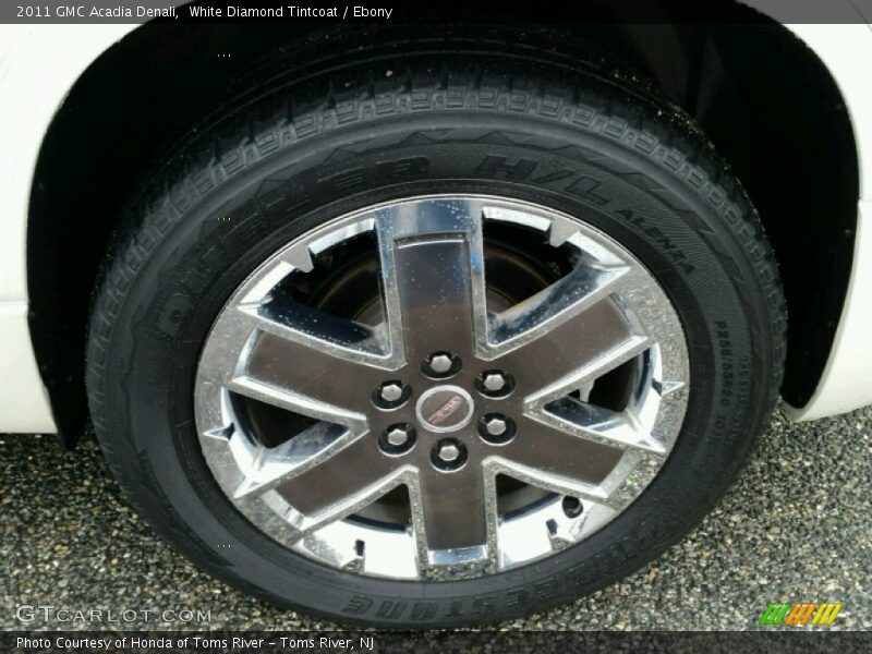 White Diamond Tintcoat / Ebony 2011 GMC Acadia Denali