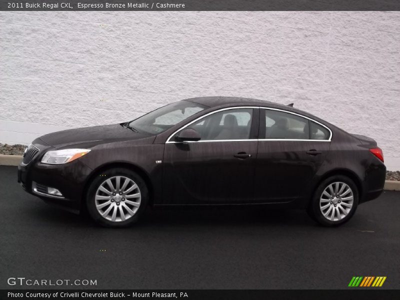 Espresso Bronze Metallic / Cashmere 2011 Buick Regal CXL