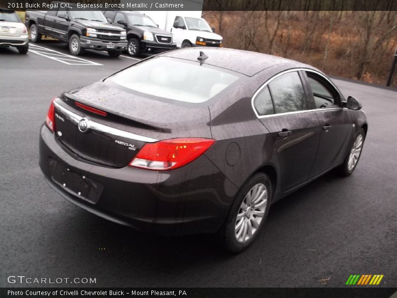 Espresso Bronze Metallic / Cashmere 2011 Buick Regal CXL