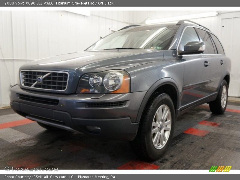 Titanium Gray Metallic / Off Black 2008 Volvo XC90 3.2 AWD