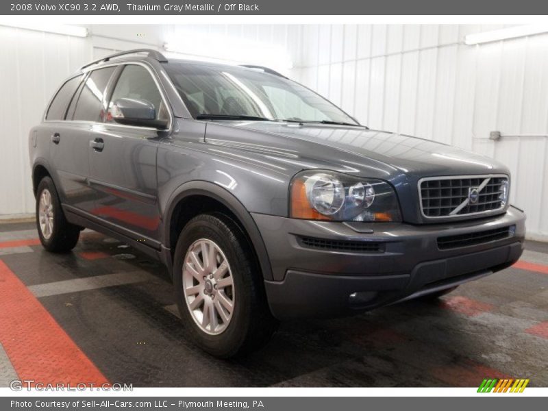 Titanium Gray Metallic / Off Black 2008 Volvo XC90 3.2 AWD