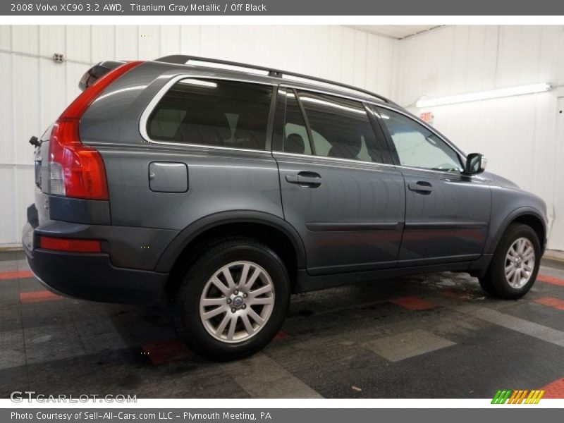 Titanium Gray Metallic / Off Black 2008 Volvo XC90 3.2 AWD