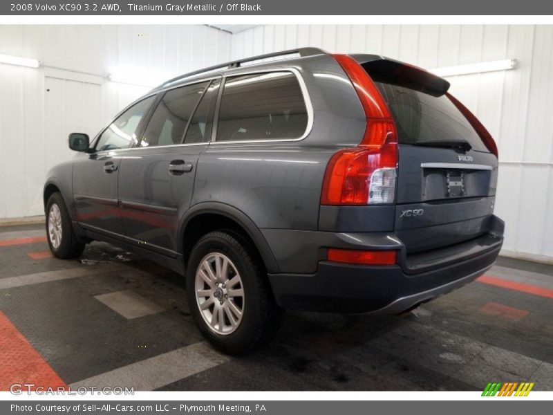 Titanium Gray Metallic / Off Black 2008 Volvo XC90 3.2 AWD